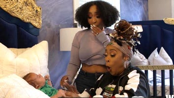 'Brat Loves Judy: The Baby Special': Watch Da Brat and Jesseca 'Judy' Harris-Dupart Bring Home Their Baby Boy